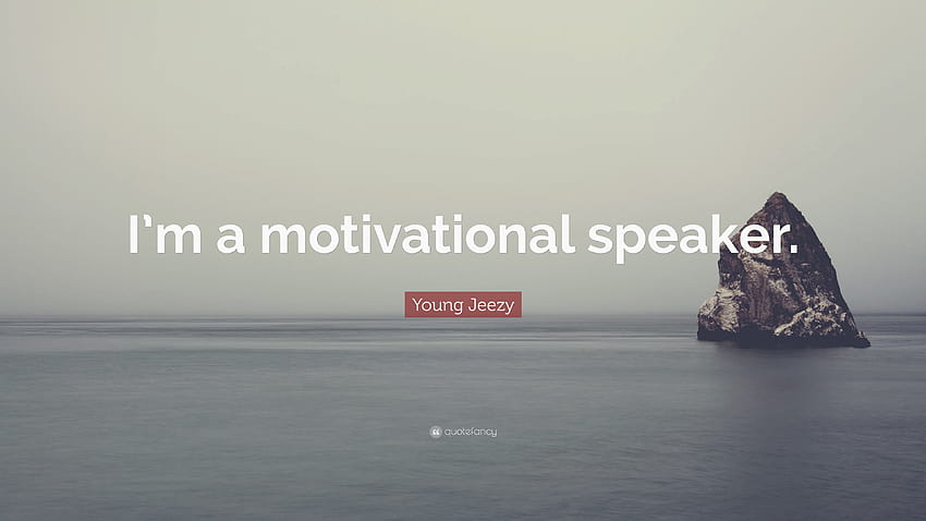 Young Jeezy Quote: “I'm a motivational speaker.” HD wallpaper