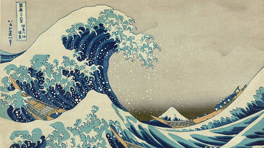 La grande vague au large de Kanagawa Katsushika Hokusai U, japonais Fond d'écran HD