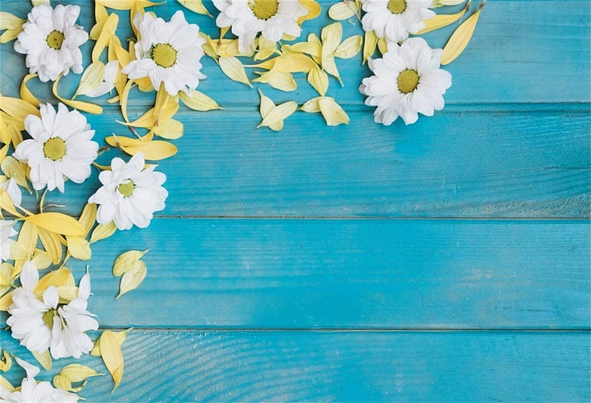 Amazon: Leyiyi 7x5ft wiosenne kwiaty na drewnianej desce tło płatki kwiatów baner ceremonia ślubna tła dzieci Birtay Baby Shower ślub walentynki portret ślubny rekwizyt studyjny winyl: elektronika, drewniana sprężyna Tapeta HD