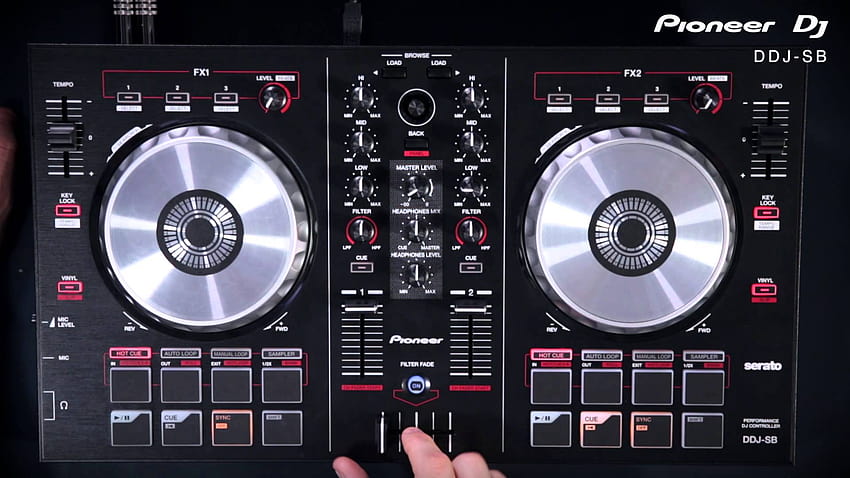 DDJ, Pionier-DJ-Mixer HD-Hintergrundbild