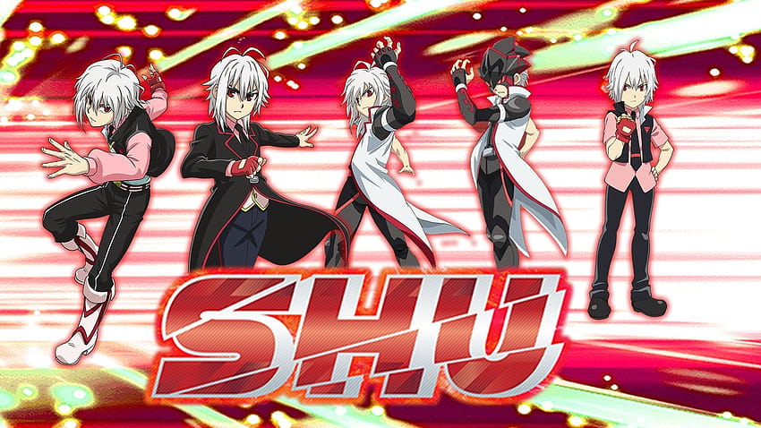 Shu Kurenai - Beyblade Burst - Cover background of Shu For : Karo Ponce