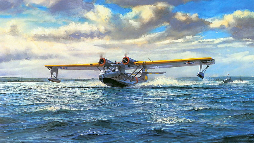 PBY, Wasserflugzeug HD-Hintergrundbild