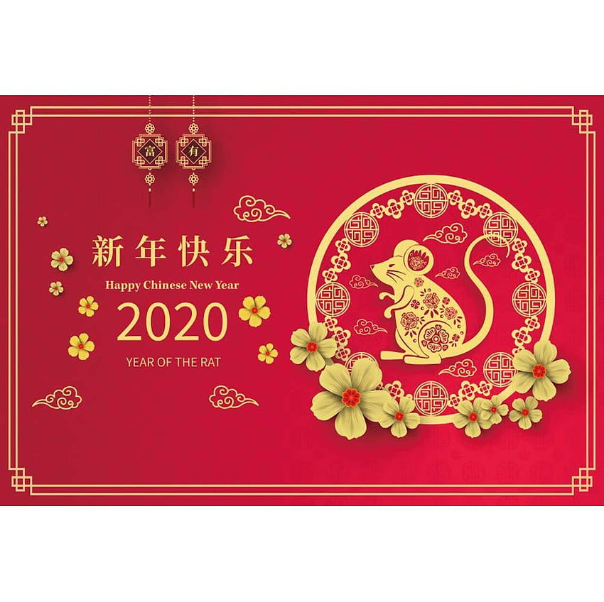 Amazon : Yeele Chinese New Year graphy Backdrop, spring festival 2020 HD wallpaper