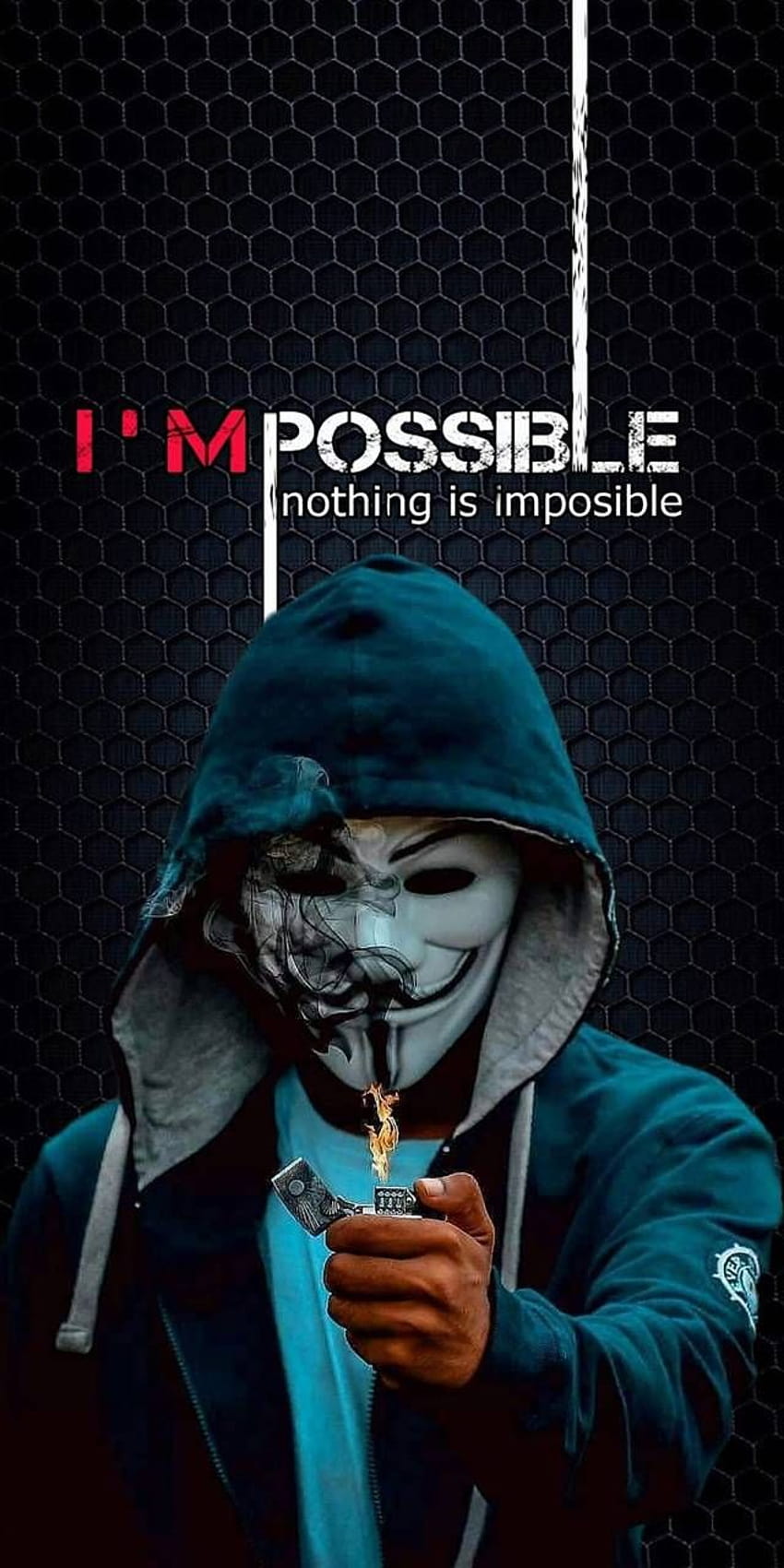 I AM Possible Hack par DPTouch, hacker pour mobile Fond d'écran de téléphone HD