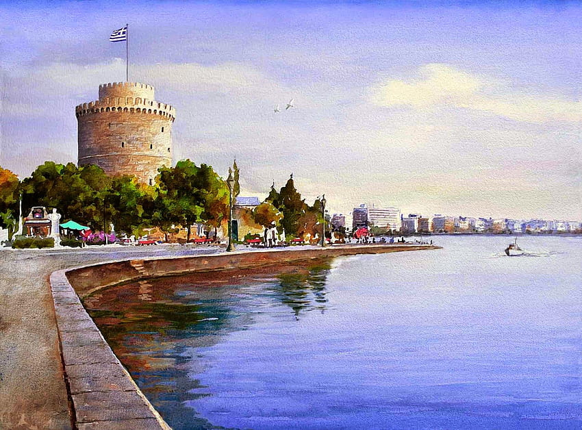 Os 4 melhores Thessaloniki no quadril papel de parede HD