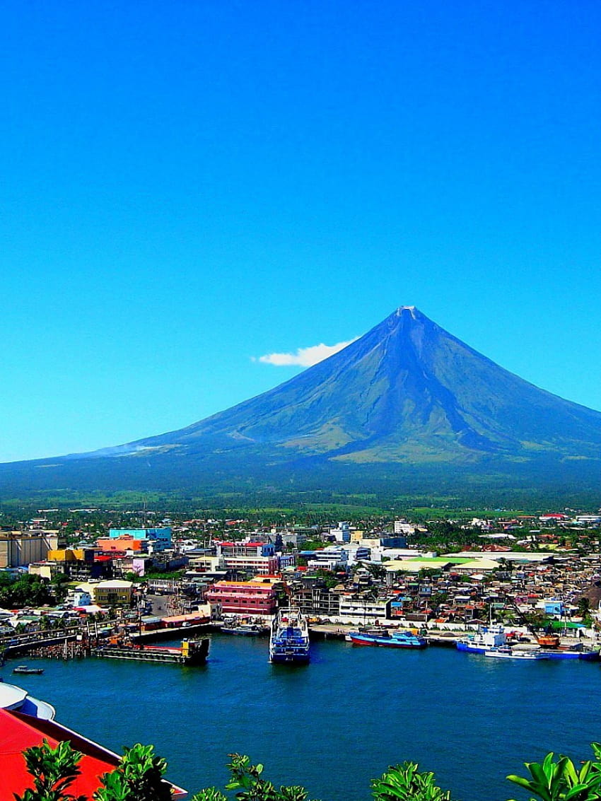 Pin Mayon Volcano Luzon Islands Philippines on [1600x1107] for your , Mobile & Tablet HD phone wallpaper