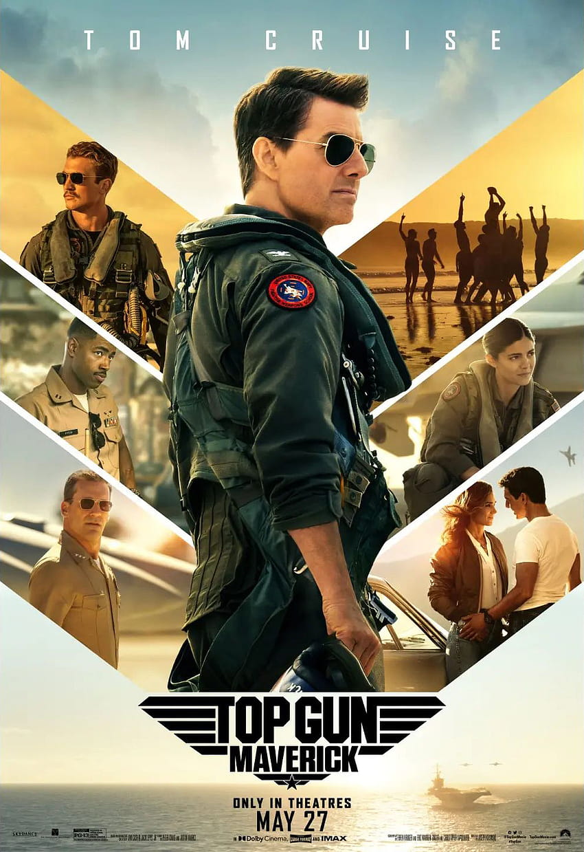 Top Gun: Maverick Movie Poster, top gun maverick tom cruise movie HD phone wallpaper