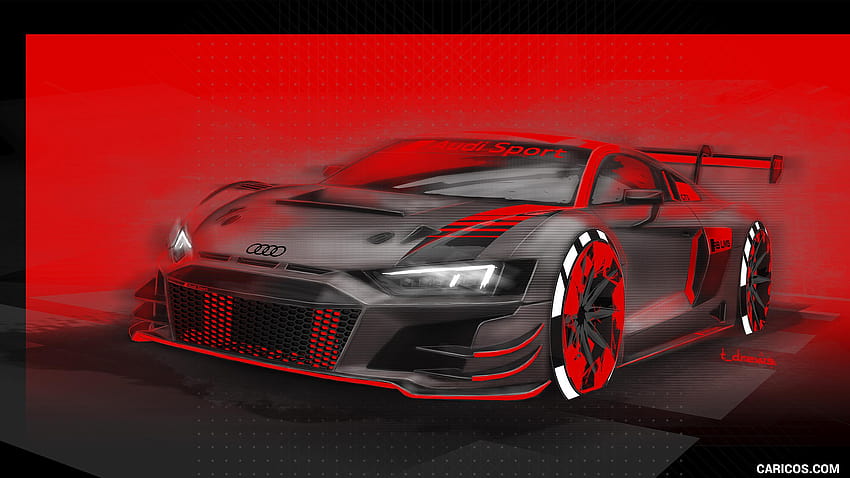 Audi Tuning R8 LMS GT4 Canvas Art by Paul Rommer | iCanvas
