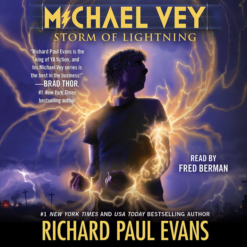 Michael Vey 5 Audiolibro de Richard Paul Evans, Fred Berman fondo de pantalla del teléfono