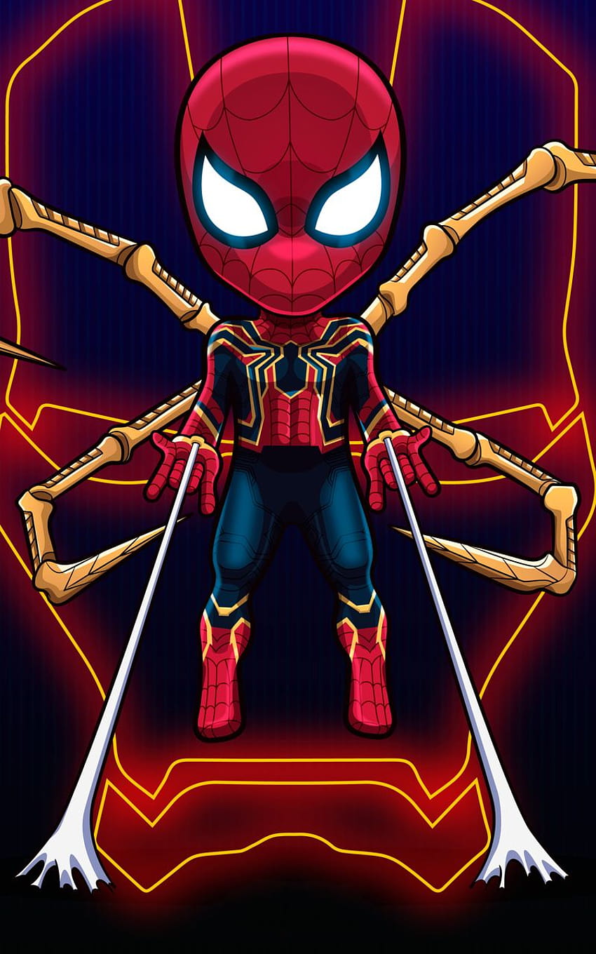 800x1280 Iron Spider Man Art Nexus 7,Samsung Galaxy Tab 10,Note, iron spider  man android HD phone wallpaper | Pxfuel