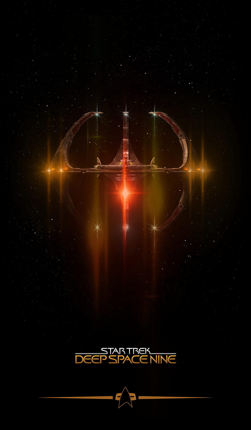 Star Trek: Deep Space Nine, by Lewis Niven, deep space nine iphone HD phone wallpaper