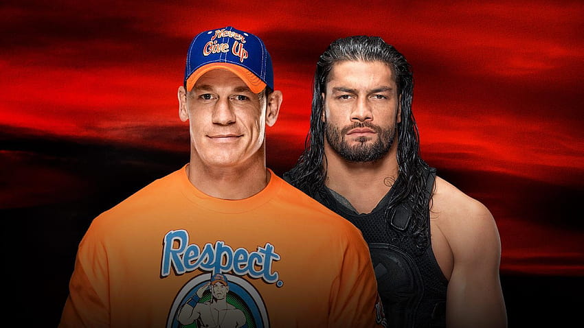 John Cena vs. Roman Reigns match set for WWE No Mercy 2017 HD wallpaper