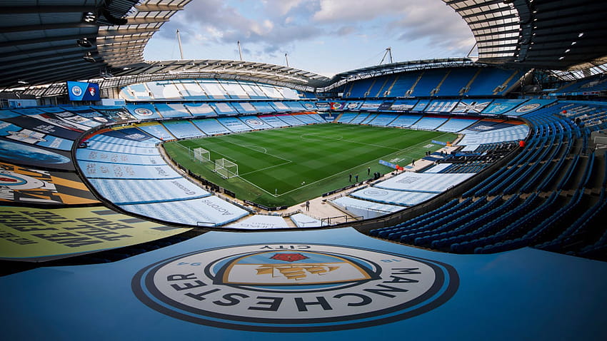 Il Manchester City pubblica la relazione annuale per il 2020, il logo del Manchester City FC 2022 Sfondo HD