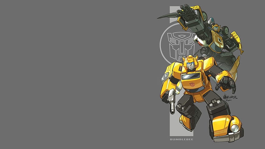 Quadrinhos Bumblebee Transformers g1 papel de parede HD