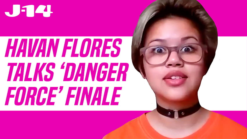 Havan Flores o akrobacjach w finale 1. sezonu „Danger Force”. Tapeta HD