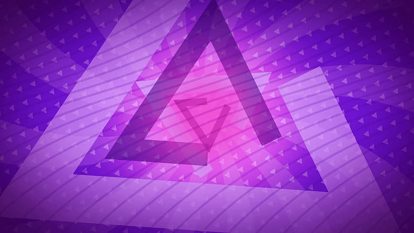 Triangoli blu Sfondi astratti Ciclo di animazione per il tuo logo o sport di Sfondo HD
