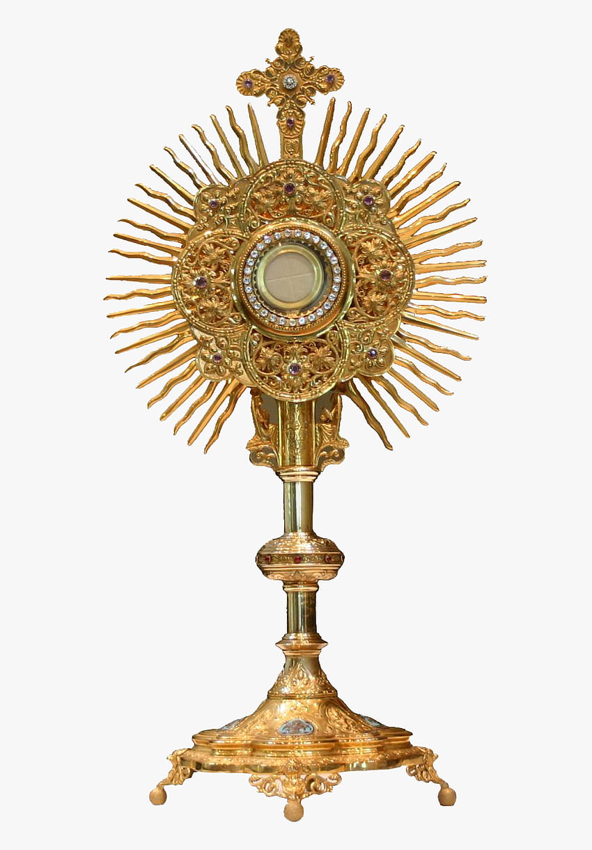 Adoracja eucharystyczna Najświętszego Sakramentu Monstrancja, Najświętsza Eucharystia Tapeta na telefon HD