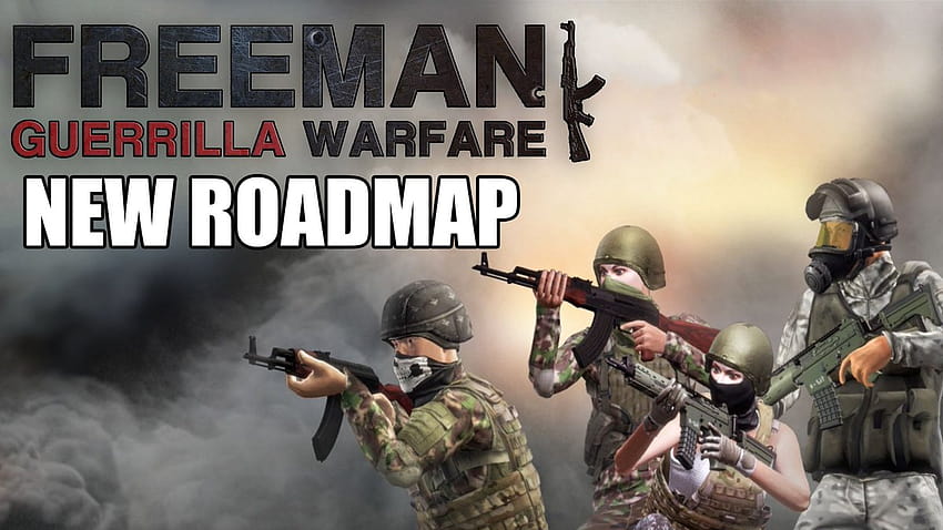 Mann Guerillakrieg HD-Hintergrundbild