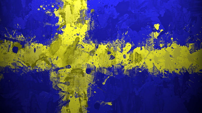 Flaga Szwecji, flaga Szwecji Tapeta HD