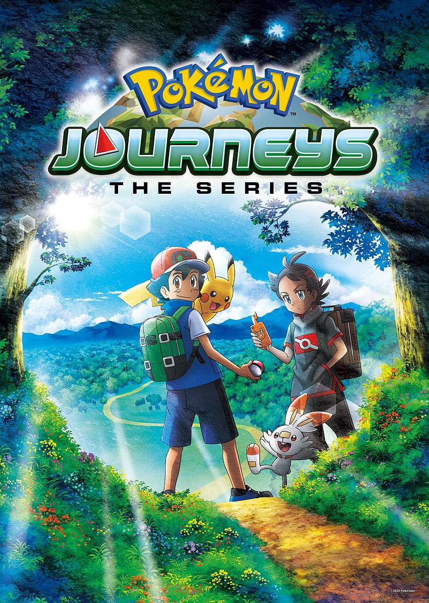 Es ist Zeit für Netflix, sie alle zu fangen, denn Pokémon Journeys: The Series is Coming Soon, Pokémon Journeys HD-Handy-Hintergrundbild