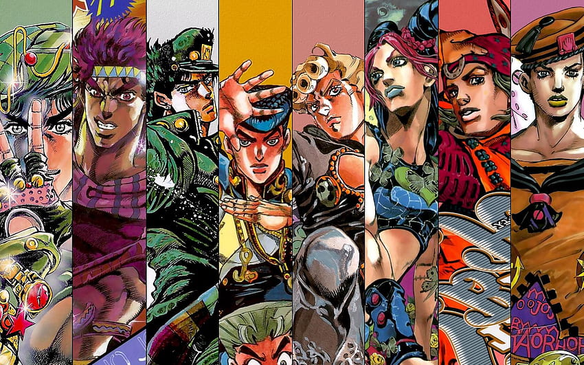 5 Le bizzarre avventure di JoJo, parte 4 di jojo Sfondo HD