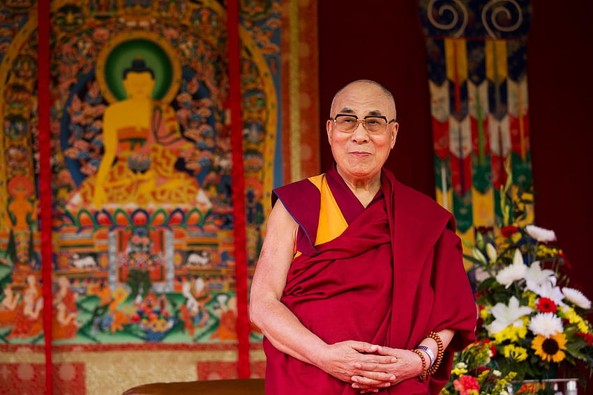 Dalaï Lama des droits de l'homme et arrière-plans Fond d'écran HD