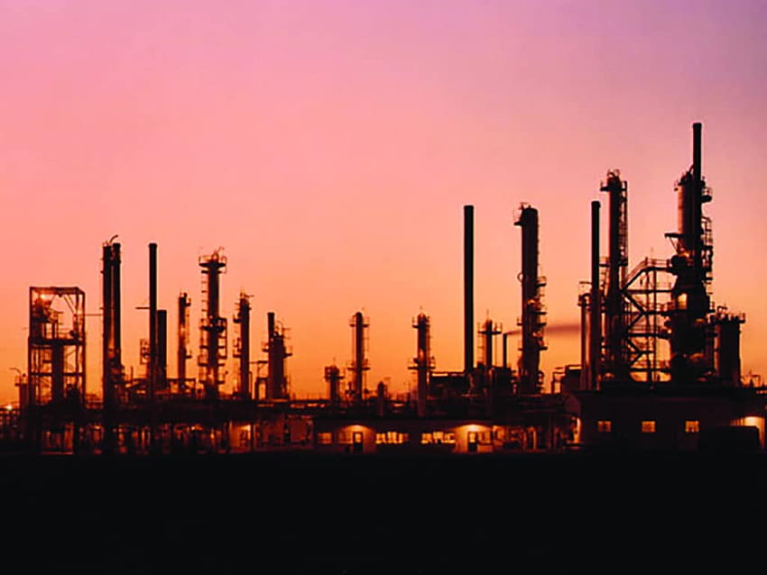 Raffineries de pétrole du Moyen-Orient, raffinerie de pétrole Fond d'écran HD