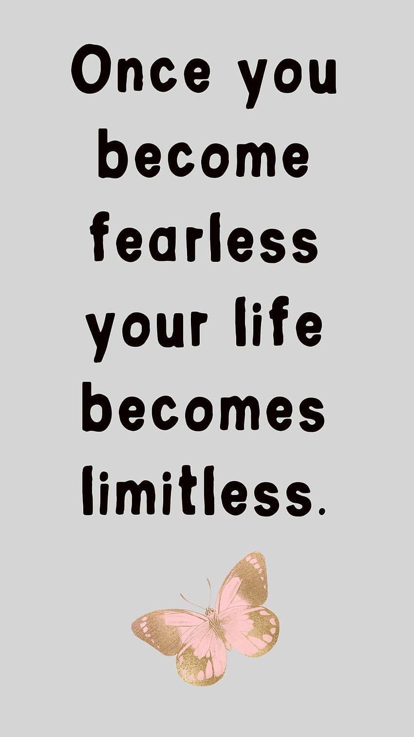 Fearless quotes HD wallpapers