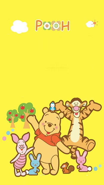 小熊维尼简约桌面壁纸for Winnie the Pooh Valentine Cards, valentine winnie the ...