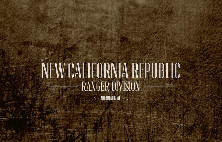 Bethesda Softworks, New California Republic Rangers, NCR Ranger, Fallou New Vegas , section игры HD wallpaper