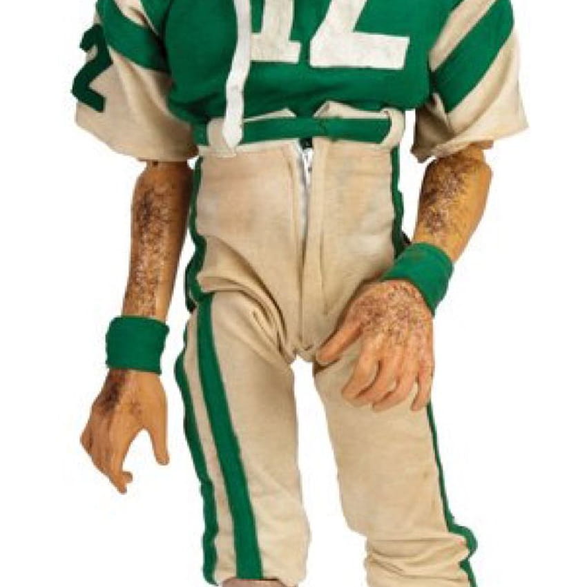 Este boneco Joe Namath horrível e provavelmente assombrado deveria ser o mascote dos Jets Papel de parede de celular HD