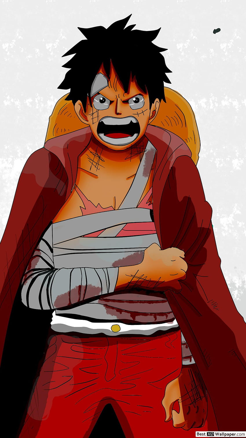 One Piece Luffy Injured HD phone wallpaper | Pxfuel