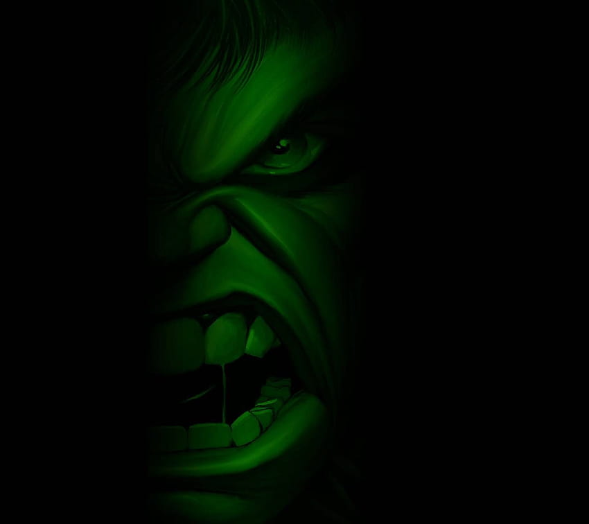 Hulk Face by MizKjg HD wallpaper