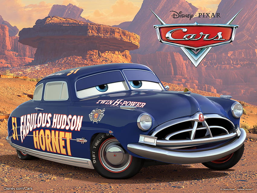 Doc Hudson Race Car aus Pixar Cars Movie [1600x1200] für Ihren Autofilm, Handy und Tablet HD-Hintergrundbild