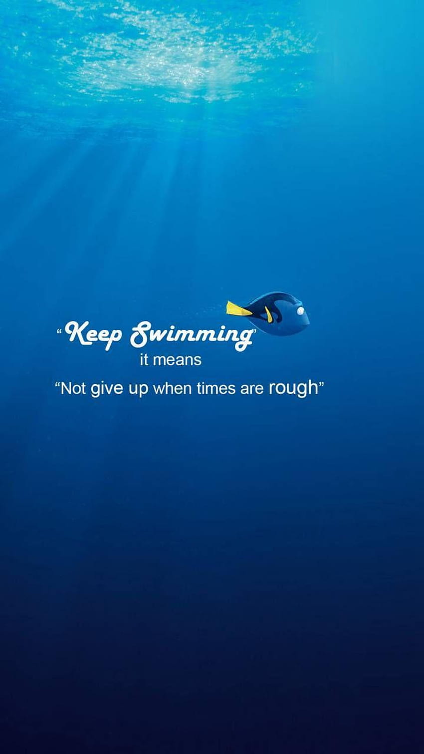 I just watched this movie for the first time and I don't, swimming quotes HD phone wallpaper