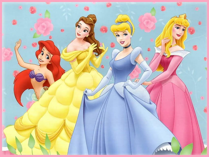 Ariel Belle Cinderella Aurora Disney Princess for FB, disney princess cinderella HD wallpaper