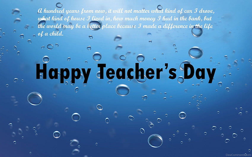 Teacher's Day , Graphics for Facebook, Whatsapp, world teachers day HD  wallpaper | Pxfuel