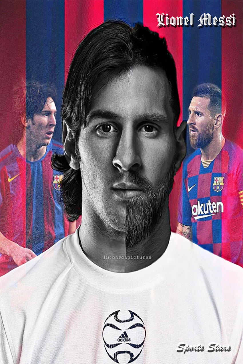 Lionel Messi 2006 & 2019, gracias messi HD phone wallpaper