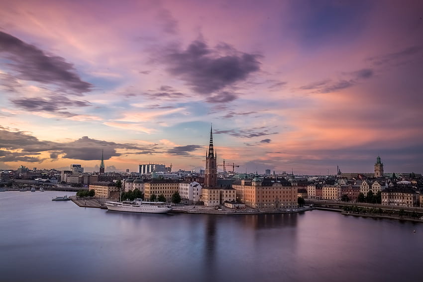 ID: 210713 / view over stockholm HD wallpaper