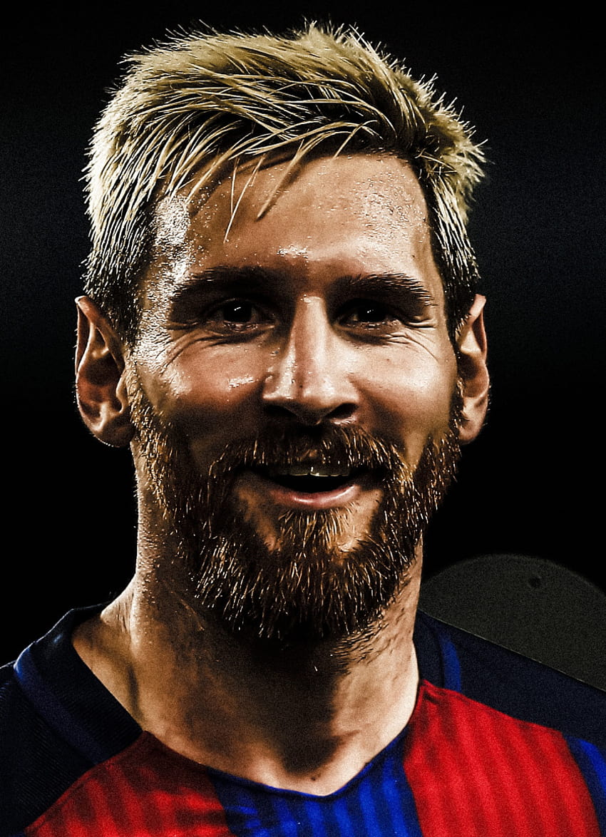 Smile, celebrity, Lionel Messi , 840x1160, iPhone 4, iPhone 4S, iPod touch, messi hairstyle HD phone wallpaper