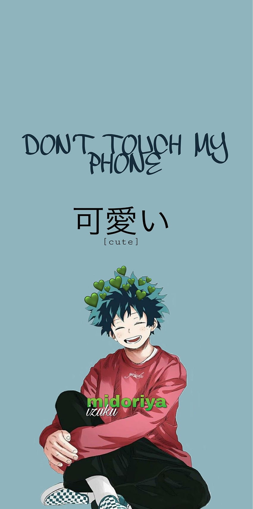 Anime dont touch my phone HD wallpapers | Pxfuel