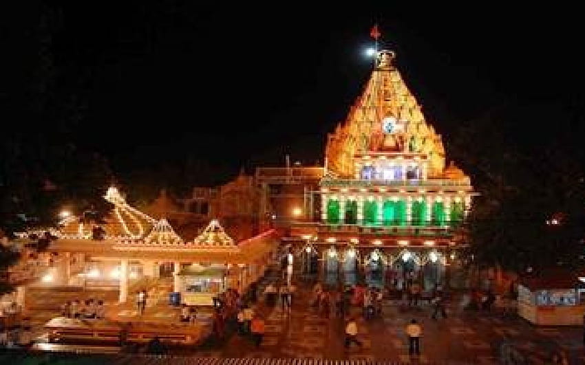 Ujjain: Mahakaleshwar 사원이 Mahashivratri, ujjain mahakaleshwar jyotirlinga를 위해 준비되었습니다. HD 월페이퍼