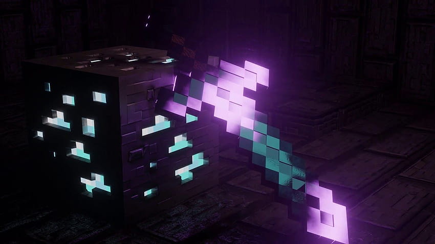 Cómo hacer una espada Netherite en Minecraft, herramienta Minecraft Netherite fondo de pantalla