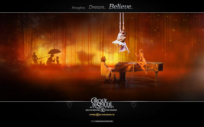 Starring: Erica Linz and Igor Zaripov. Full and, cirque du soleil HD wallpaper