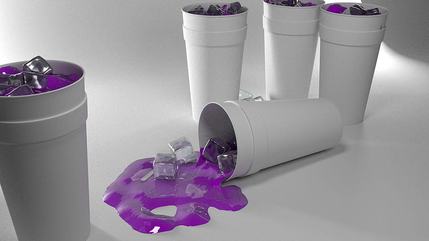 ArtStation, purple drank HD wallpaper