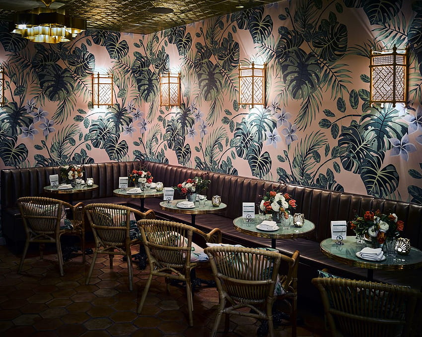 Restaurant Trend: Modern Tropical Patterns Are Everywhere, tropical rest HD wallpaper