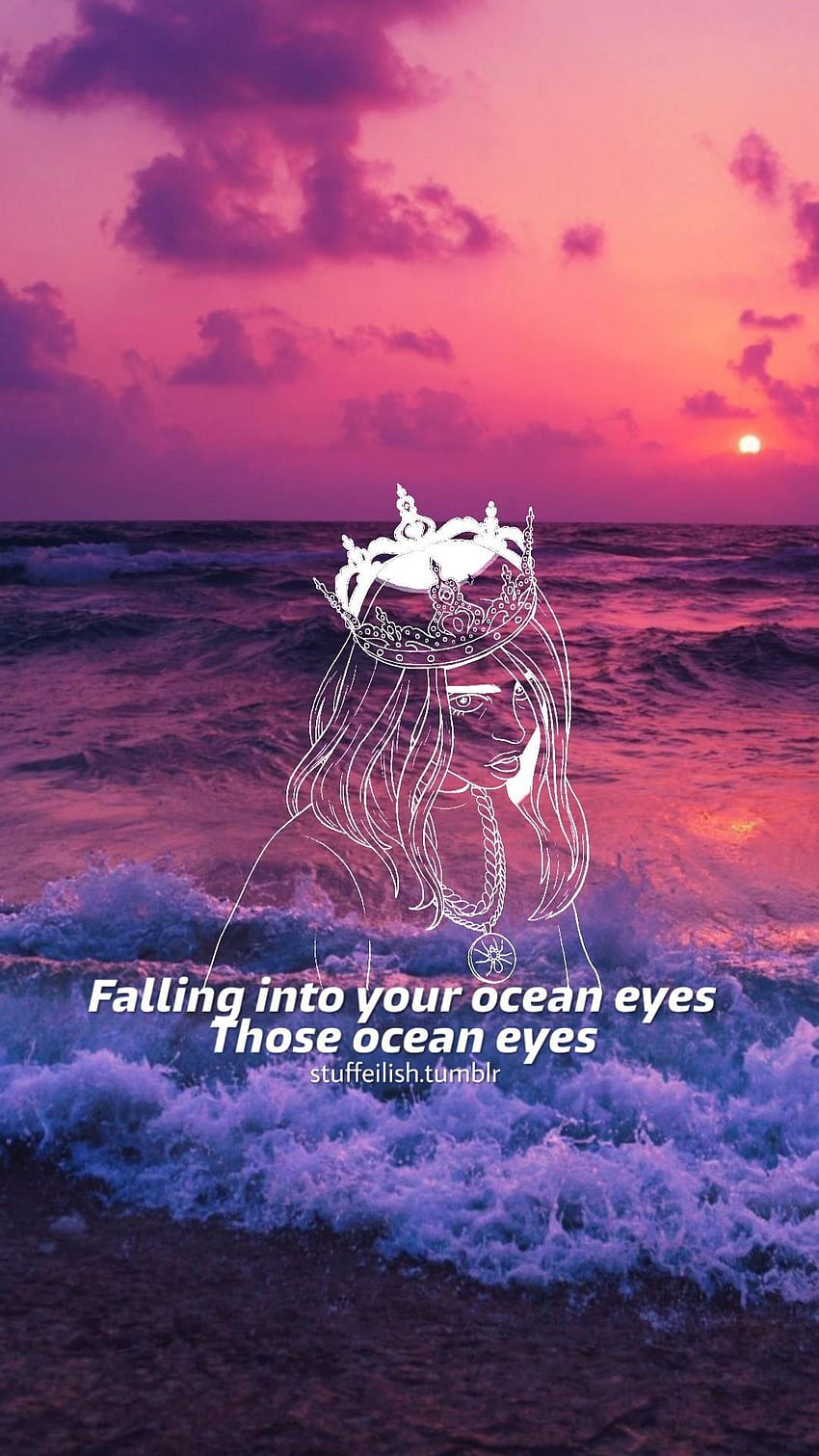 Ocean Eyes Lyric Billie Eilish 1980x1080 Hd Phone Wallpaper Pxfuel 