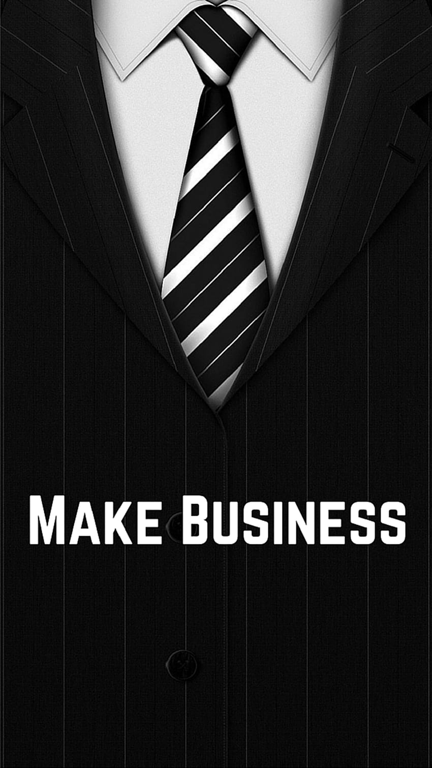↑↑TIPP UND HOL DIR DIE APP! Art Creative Quote Business Krawatte Anzug Hemd Schwarz Weiß iPhone 6 Plus, Herren Business HD-Handy-Hintergrundbild