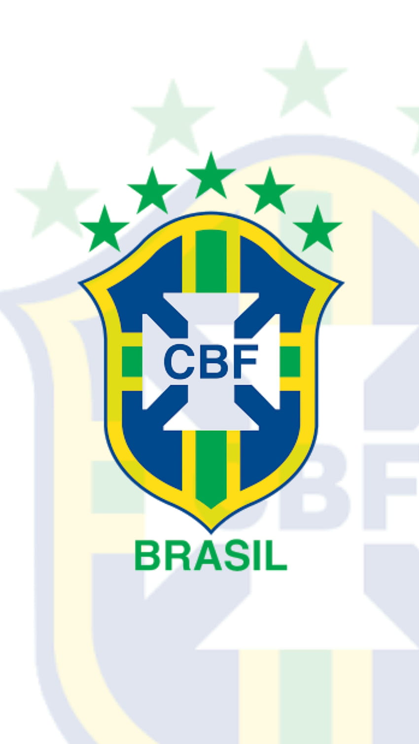 untuk seluler, papel de parede, pilih brasileira, CBF wallpaper ponsel HD