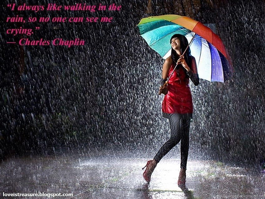 Love Is Treasure: Rain With Quotes Backgrounds, love rain HD wallpaper ...
